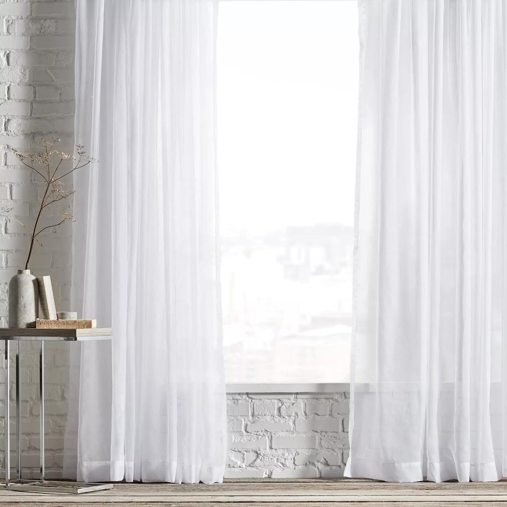 Rod Pocket Sheer Curtain