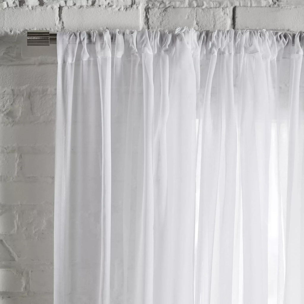 Rod Pocket Sheer Curtain