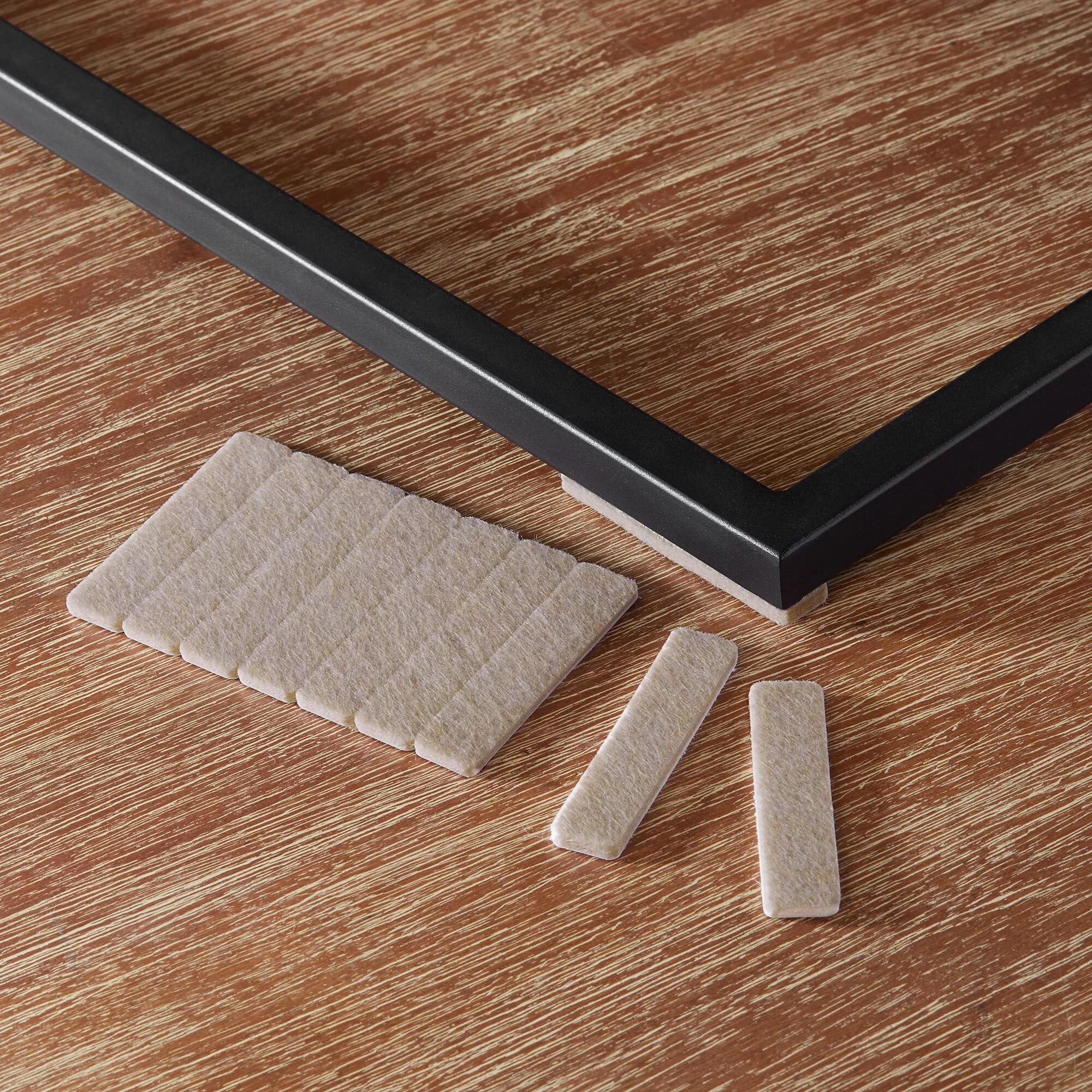 Set of 14 Rectangular Felt Floor Protectors