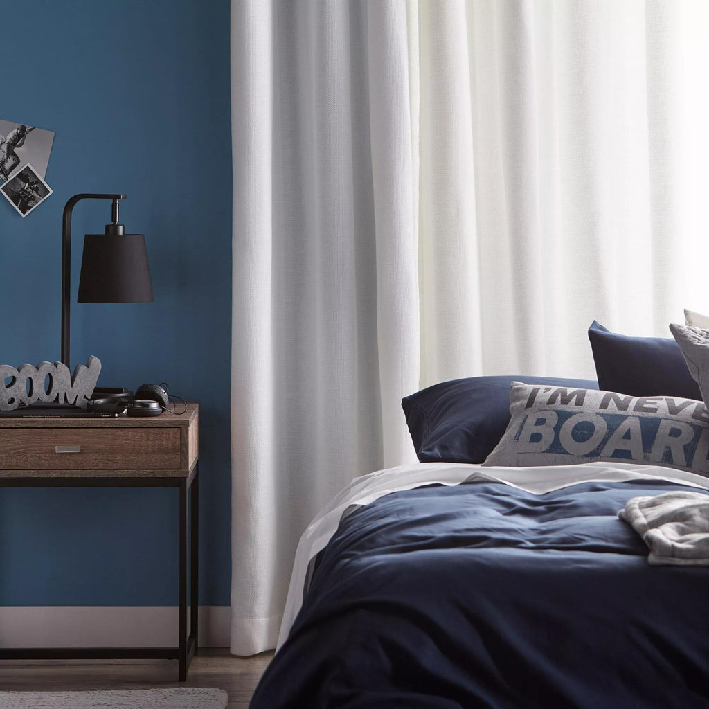 White Bunga Panel Curtain