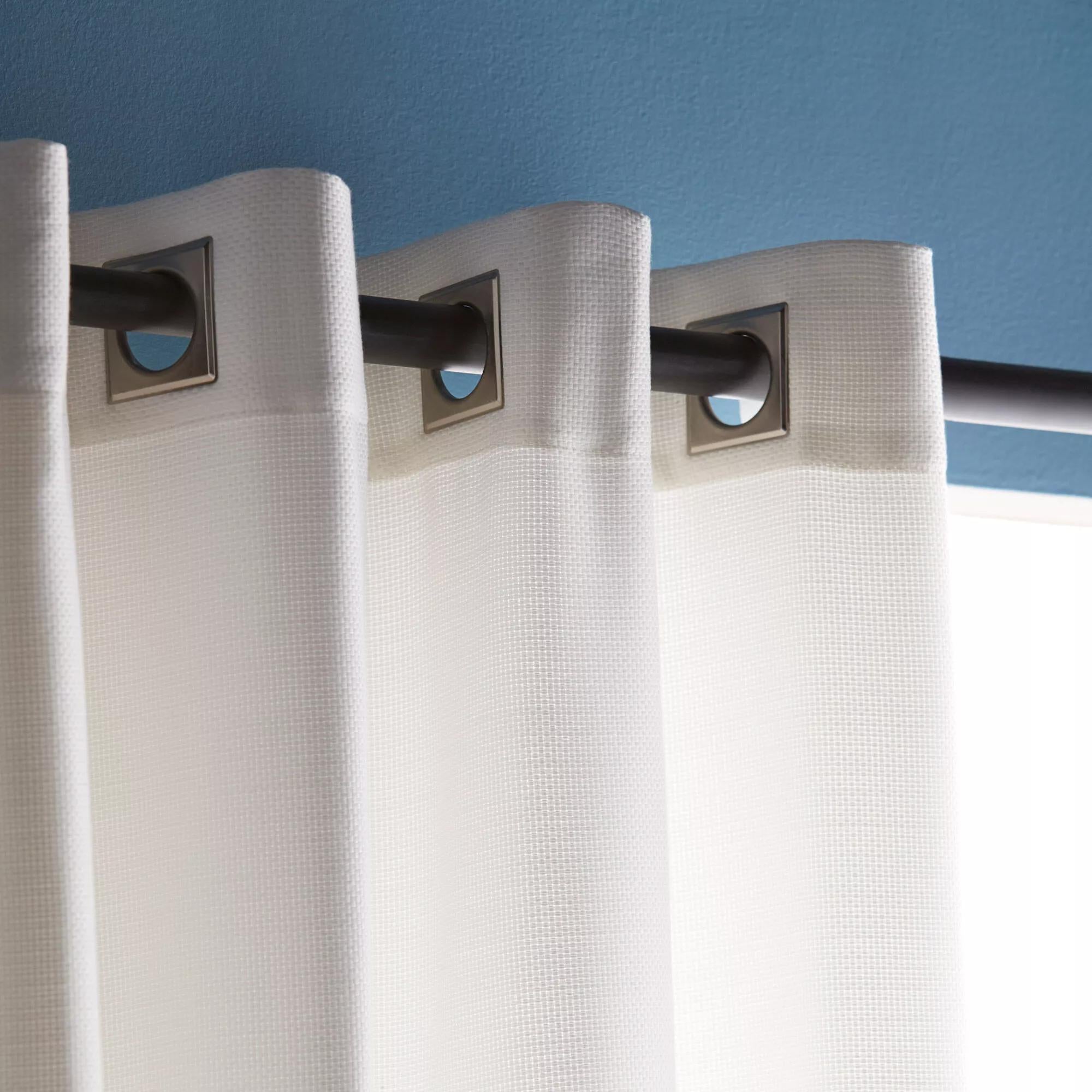 White Bunga Panel Curtain