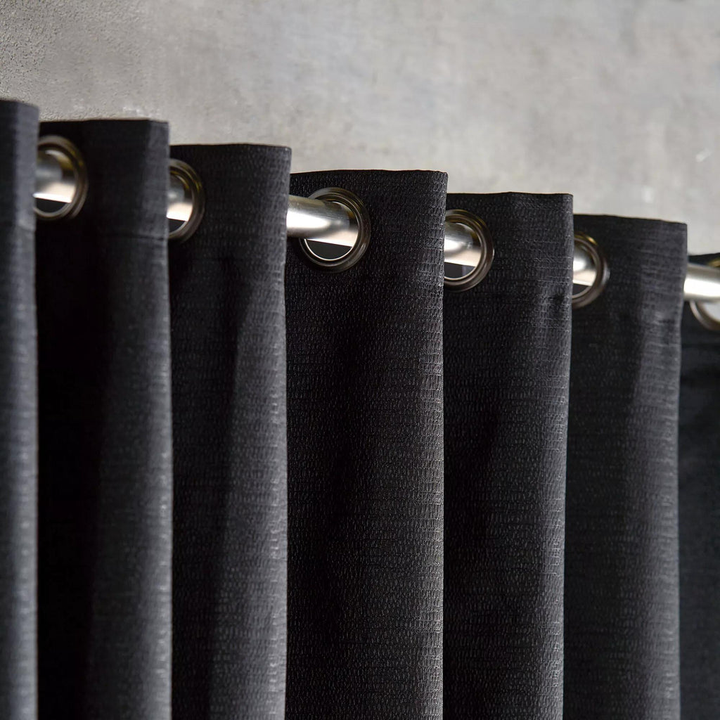 Black Artemesia Blackout Curtain