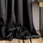 Black Artemesia Blackout Curtain