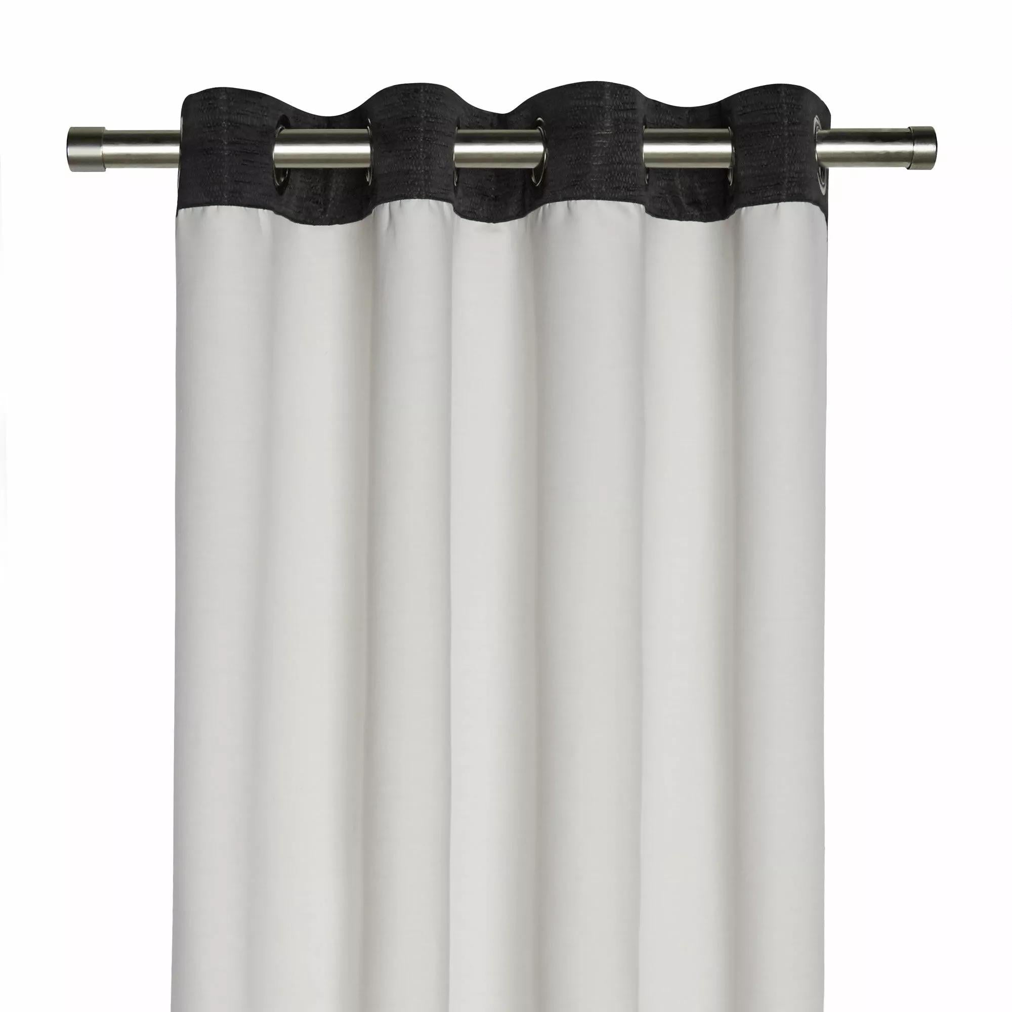 Black Artemesia Blackout Curtain