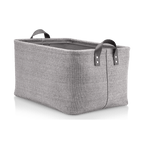 Grey Storage Basket with Handles