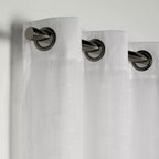 White Darja Sheer Curtain