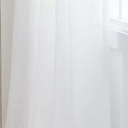 White Darja Sheer Curtain