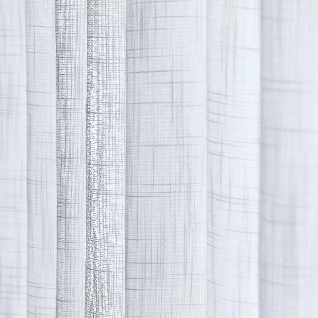 White Darja Sheer Curtain