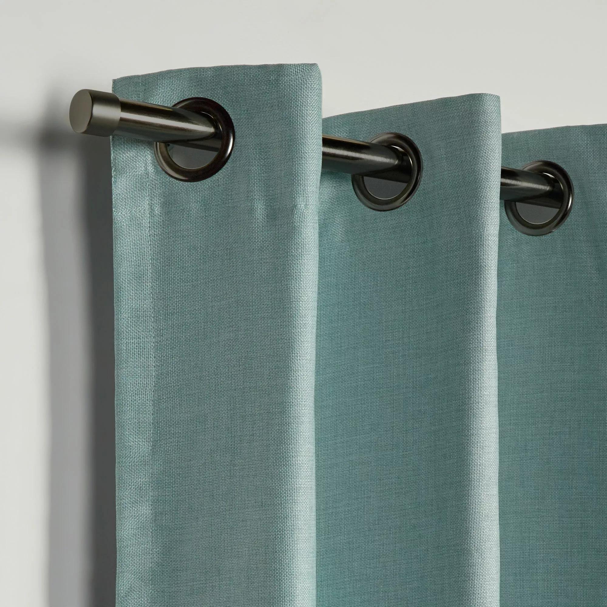 Seafoam Aqua Darja Blackout Curtain