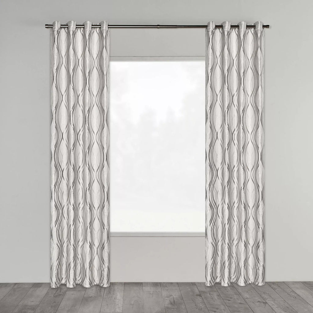 Grey Prato Panel Curtain