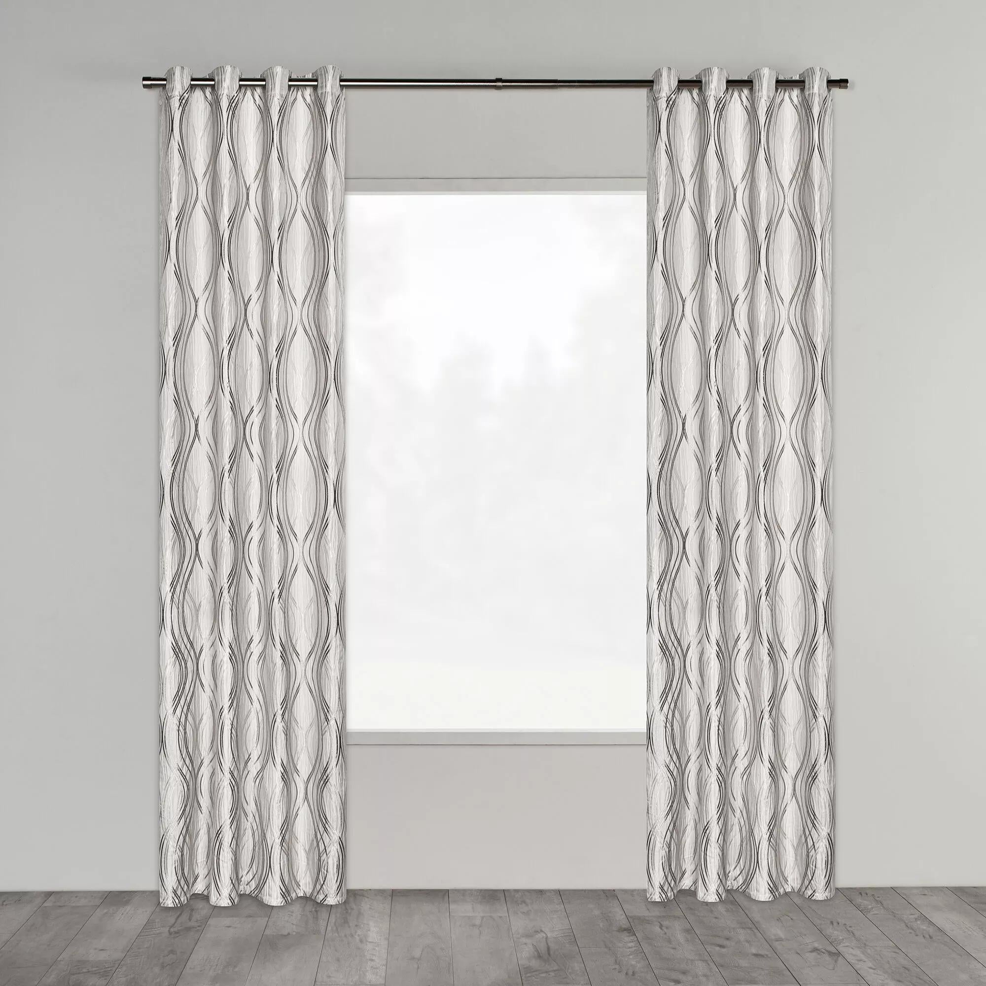 Grey Prato Panel Curtain