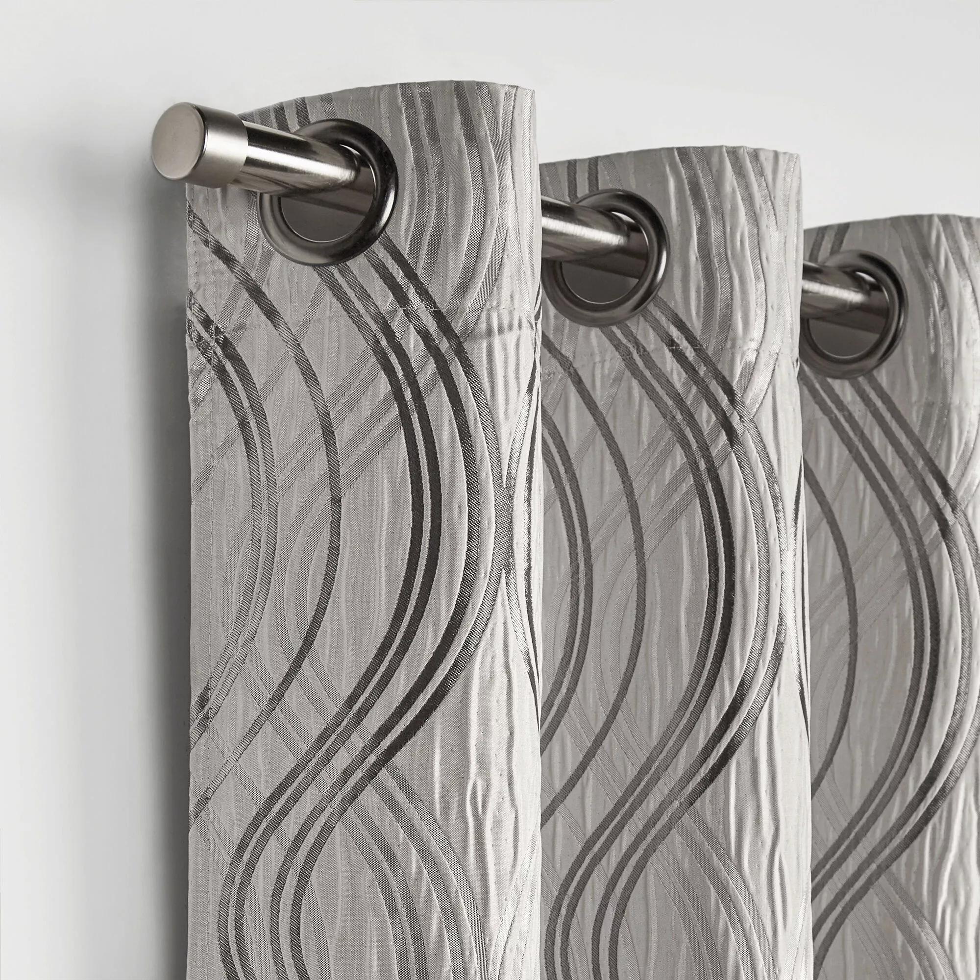 Grey Prato Panel Curtain