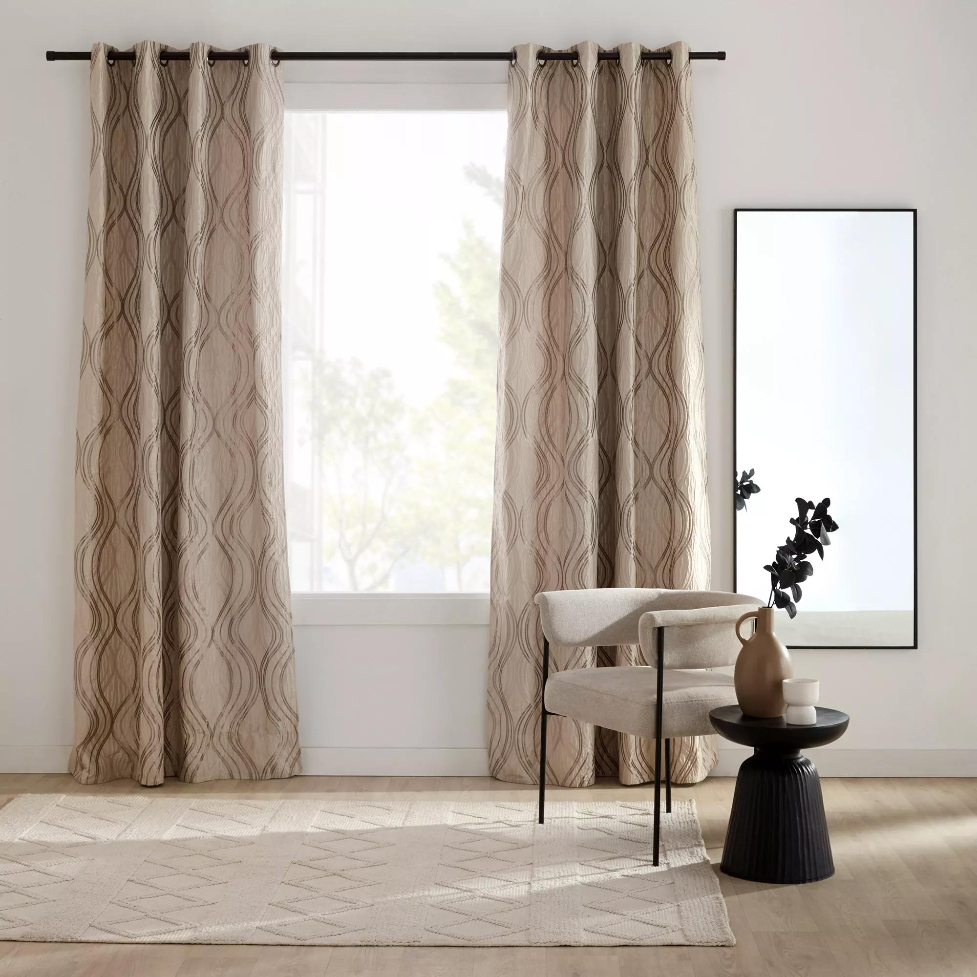 Beige Prato Panel Curtain