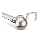 Blackout Curtains Double Rod Set - Diameter 25/28 mm