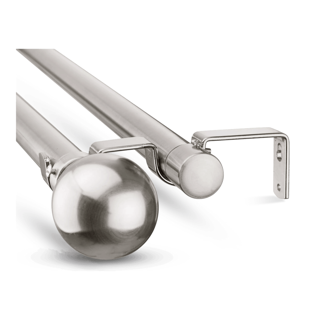 Blackout Curtains Double Rod Set - Diameter 25/28 mm