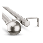 Blackout Curtains Double Rod Set - Diameter 25/28 mm