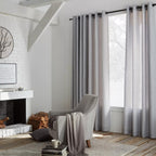 Grey Aura Panel Curtain
