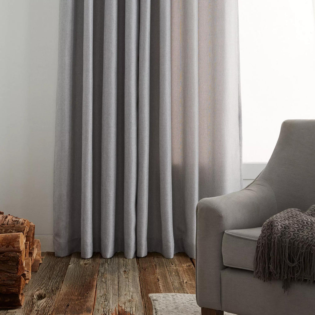 Grey Aura Panel Curtain