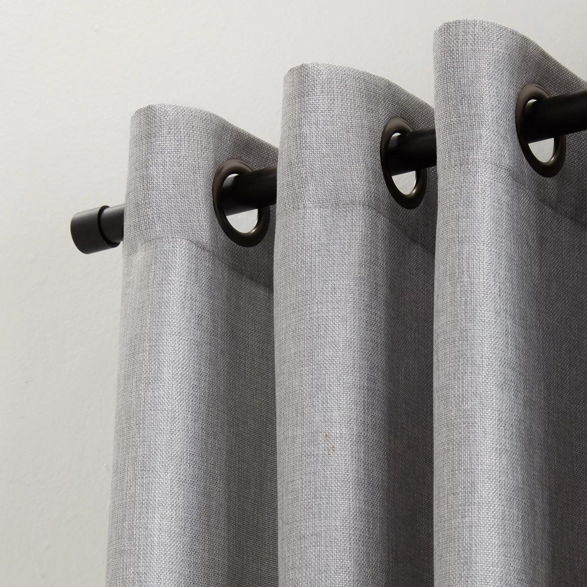 Grey Aura Panel Curtain
