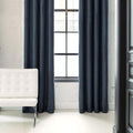 Blue Darja Blackout Curtain