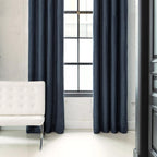 Blue Darja Blackout Curtain