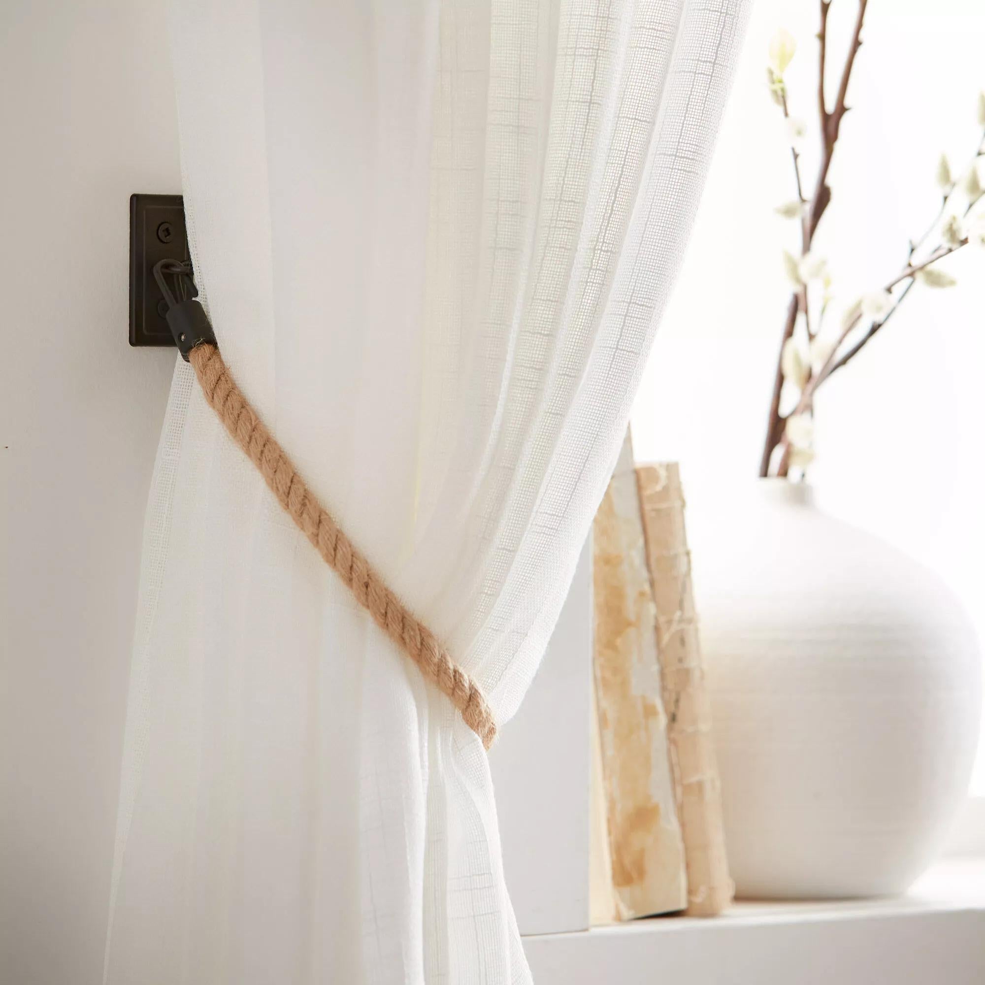 Set of 2 Rope Holdbacks