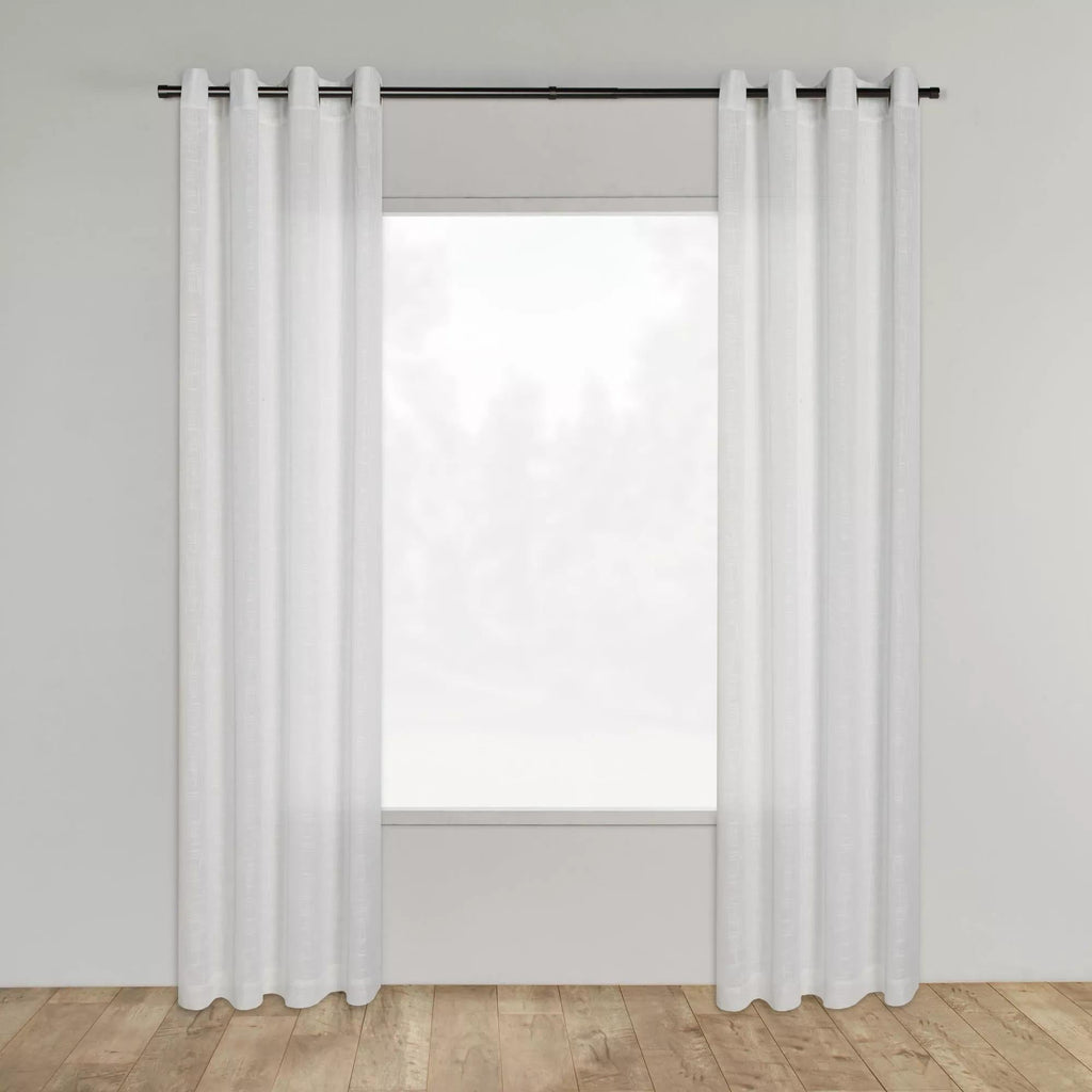White Darja Sheer Curtain