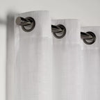 White Darja Sheer Curtain