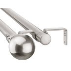 Blackout Curtains Double Rod Set - Diameter 25/28 mm