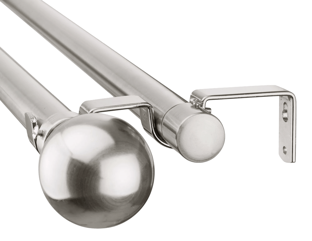 Blackout Curtains Double Rod Set - Diameter 25/28 mm