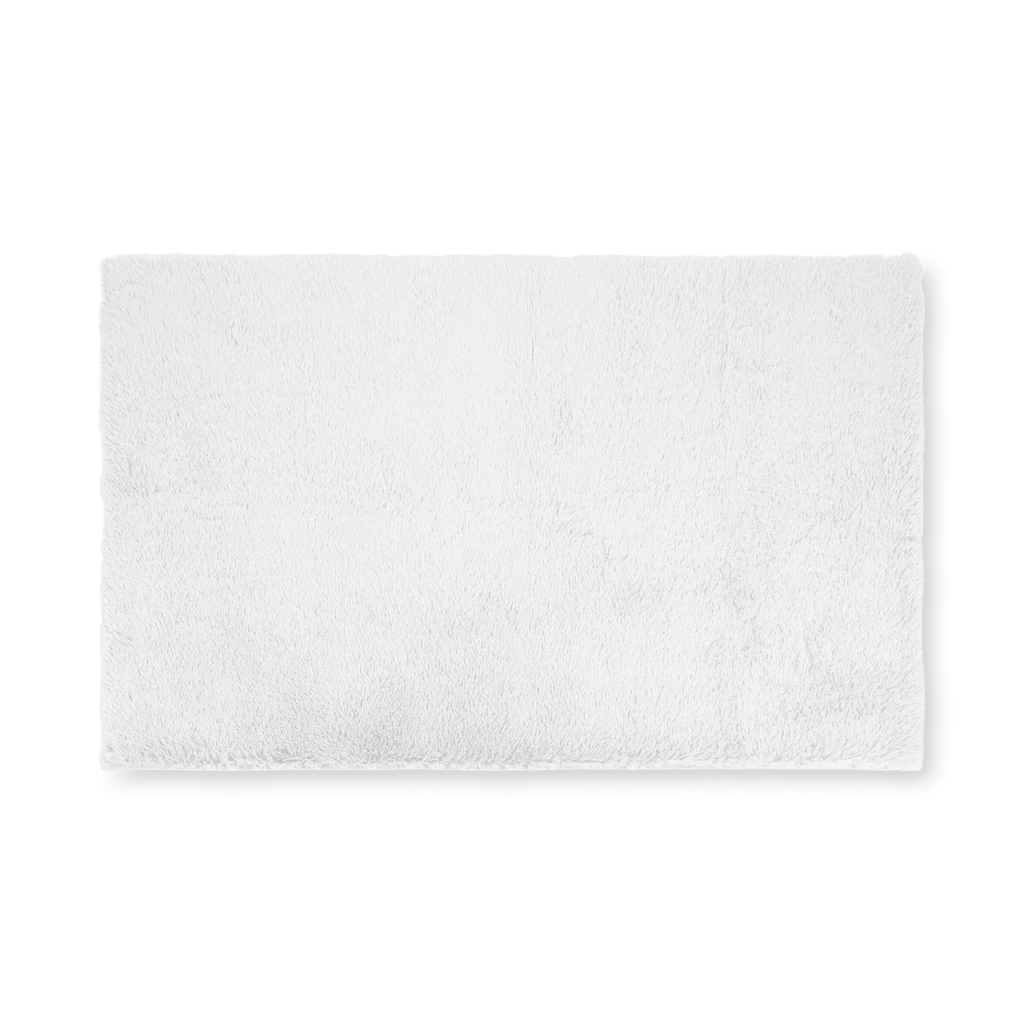 White Furry Collection Rug