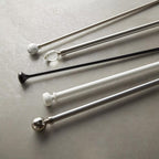 Vintage Finish Curtain Rod Set - Diameter 25/28 mm