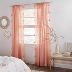 Vintage Finish Curtain Rod Set - Diameter 25/28 mm