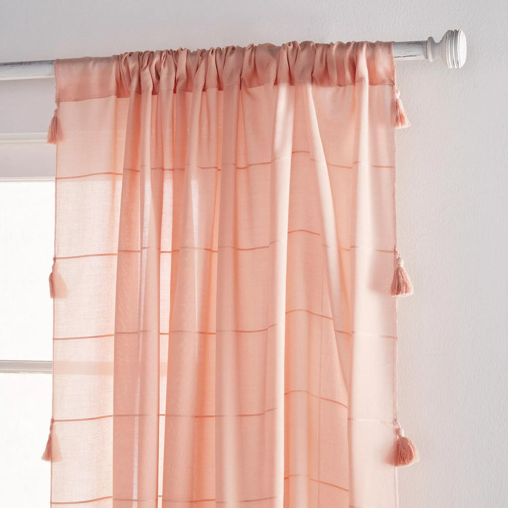 Vintage Finish Curtain Rod Set - Diameter 25/28 mm