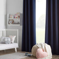 Navy Kimia Blackout Curtain