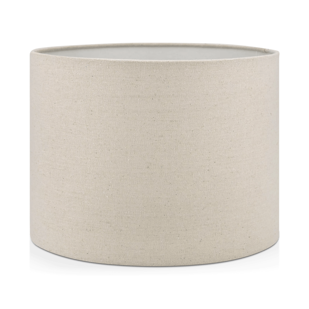 Beige Round Woven Lamp Shade