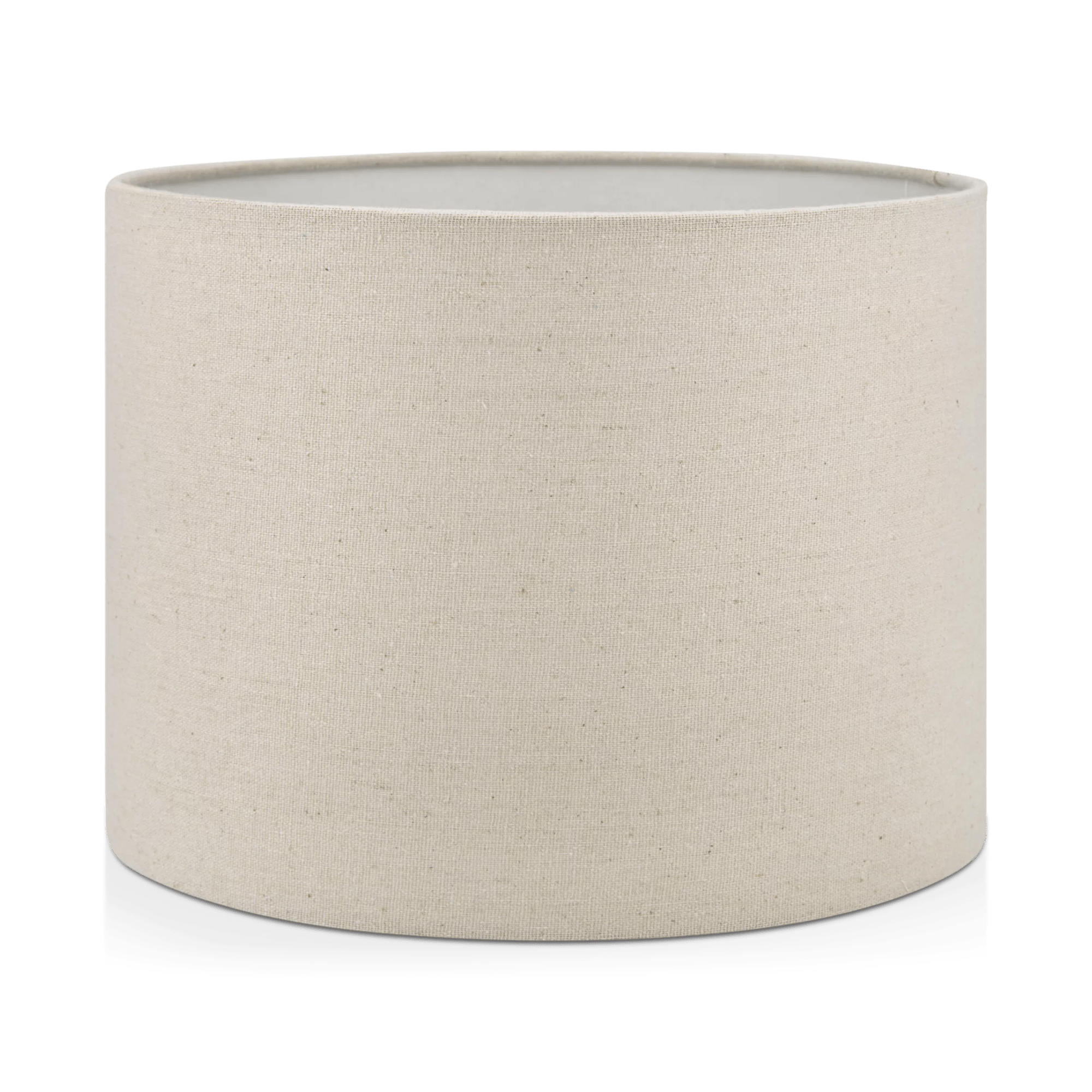 Beige Round Woven Lamp Shade