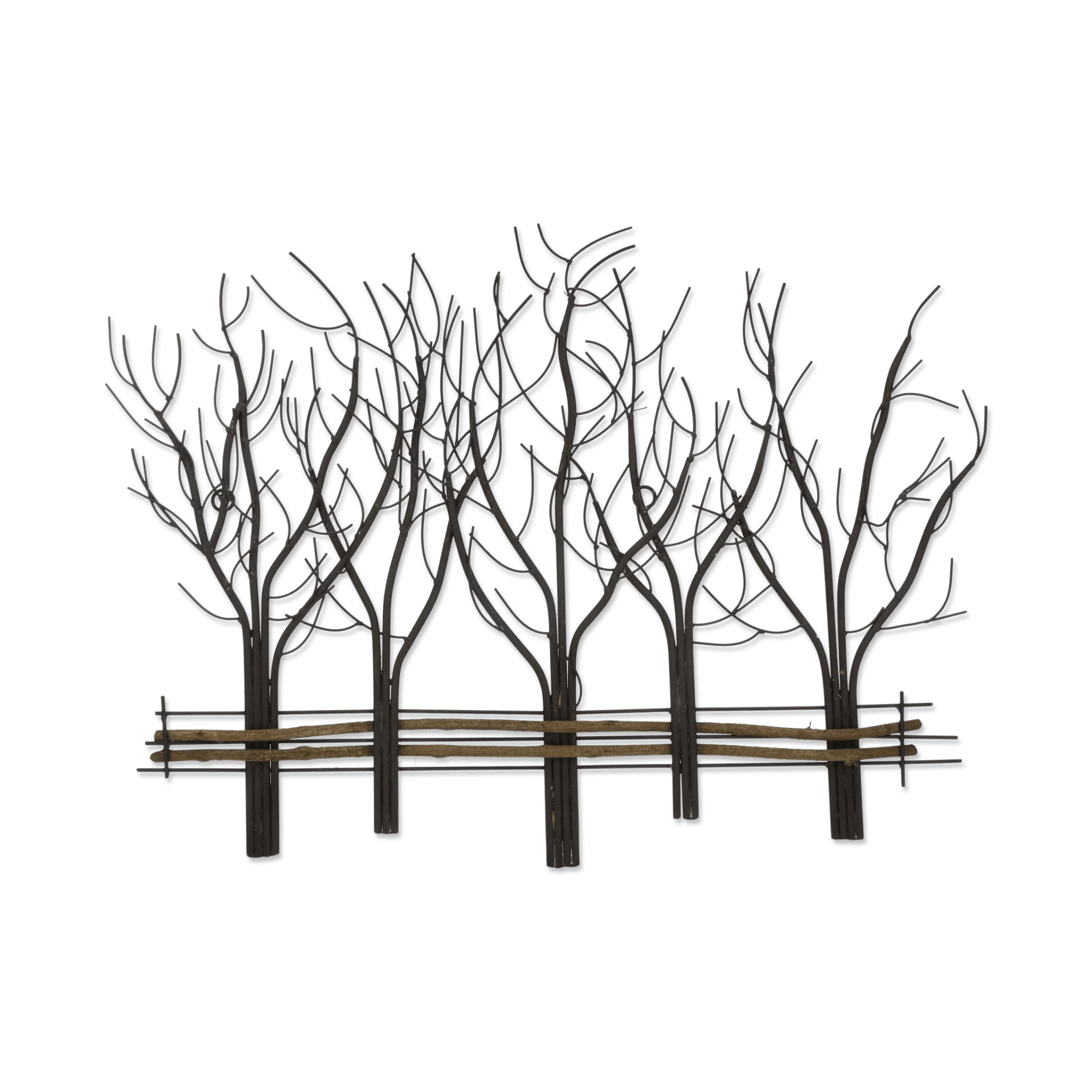 Metal Branches Wall Art