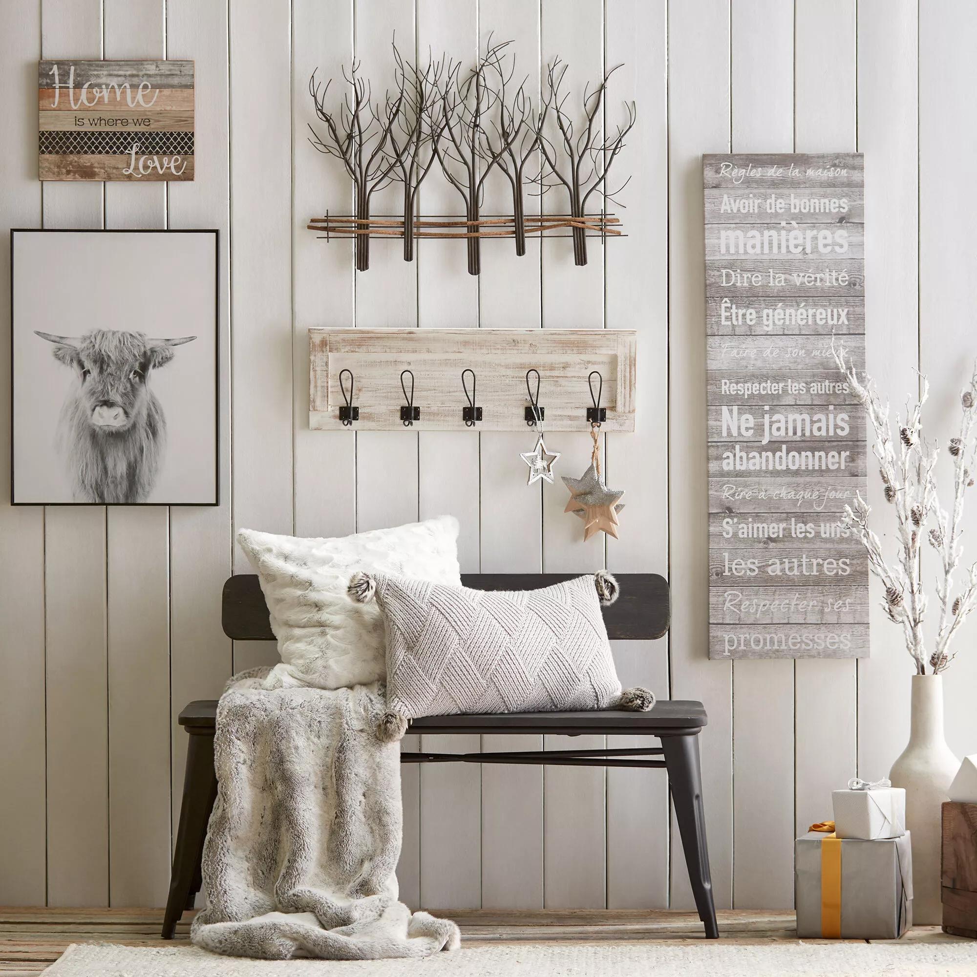 Metal Branches Wall Art