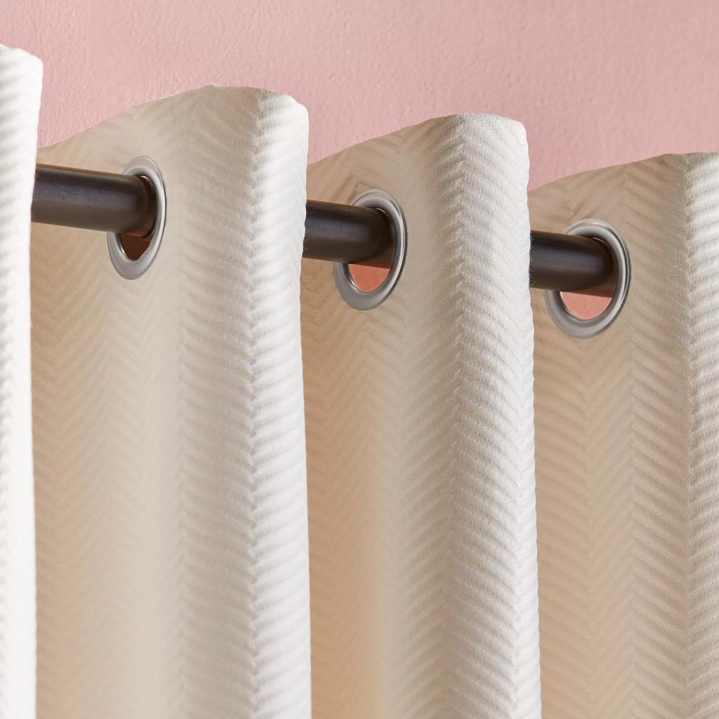 Ivory Quincy Panel Curtain