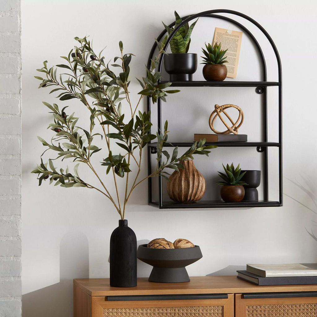 Textured Ceramic Bottle Vase