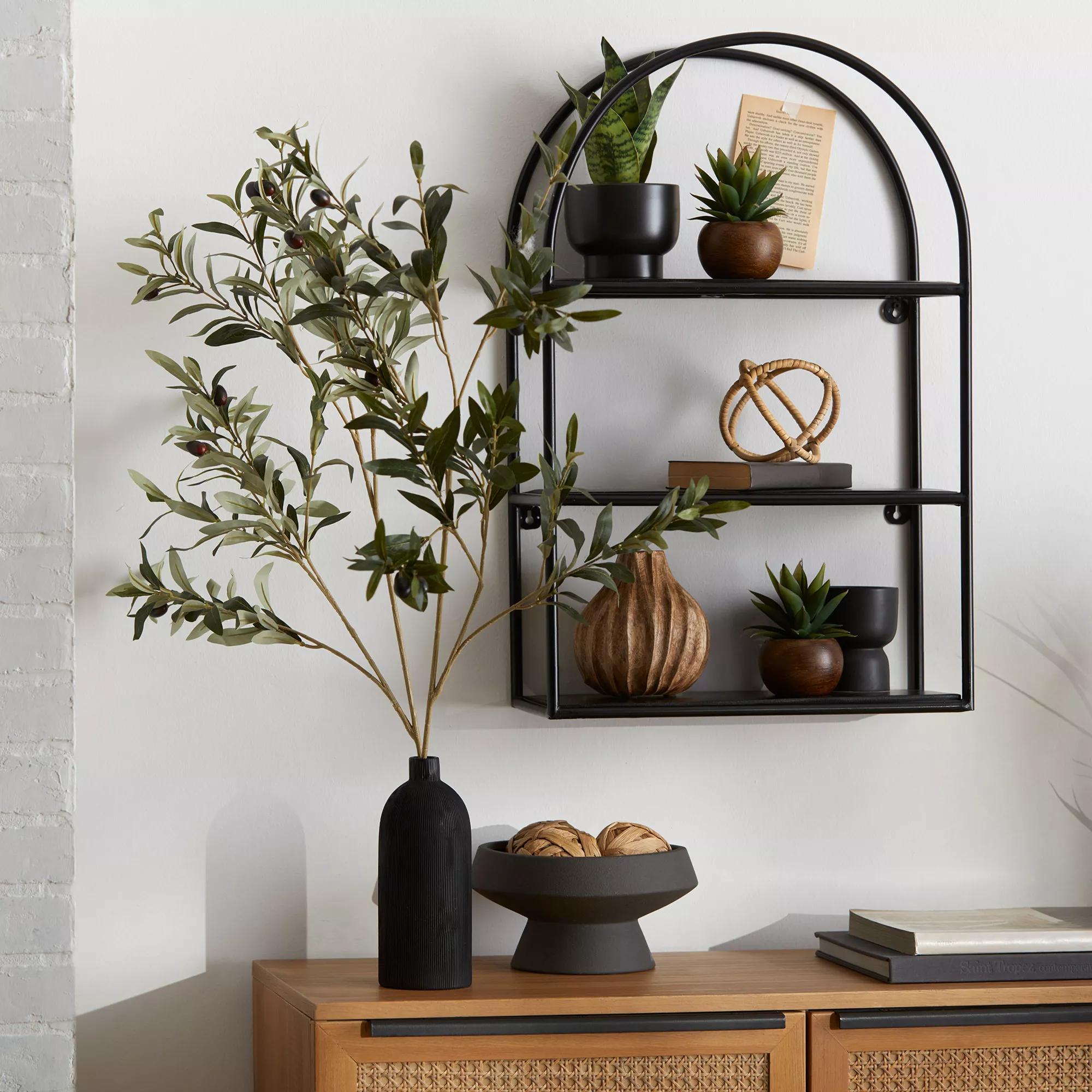 Textured Ceramic Bottle Vase