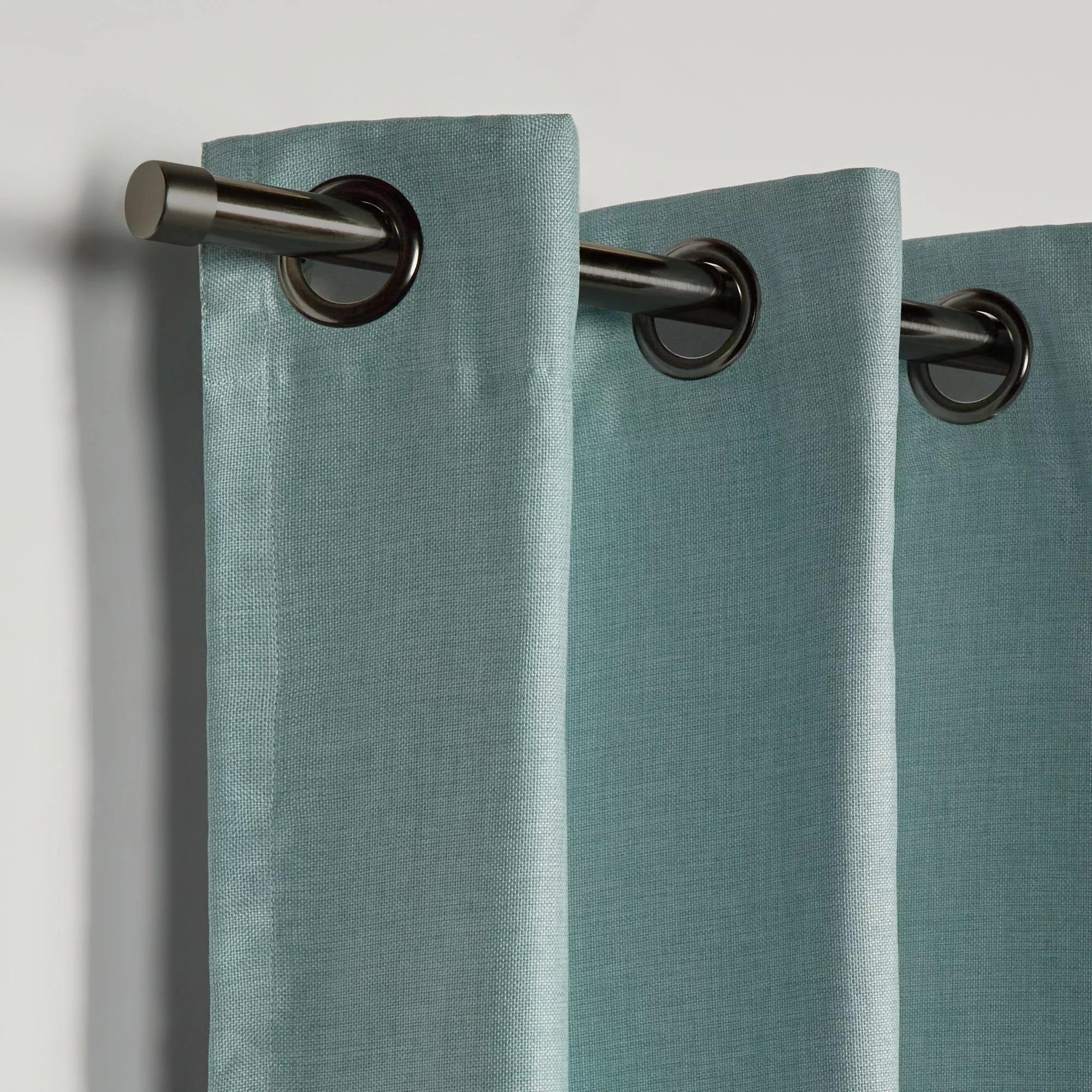 Seafoam Aqua Darja Blackout Curtain