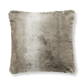 Wolf Faux Fur Decorative Pillow