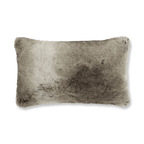 Wolf Faux Fur Decorative Lumbar Pillow