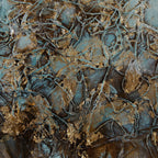 Oil Painted Embellished Tree Canvas