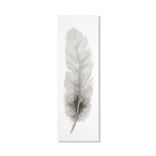 Feather Oil Painted Canvas