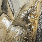 Abstract Heavy Textured Oil Painted Canvas