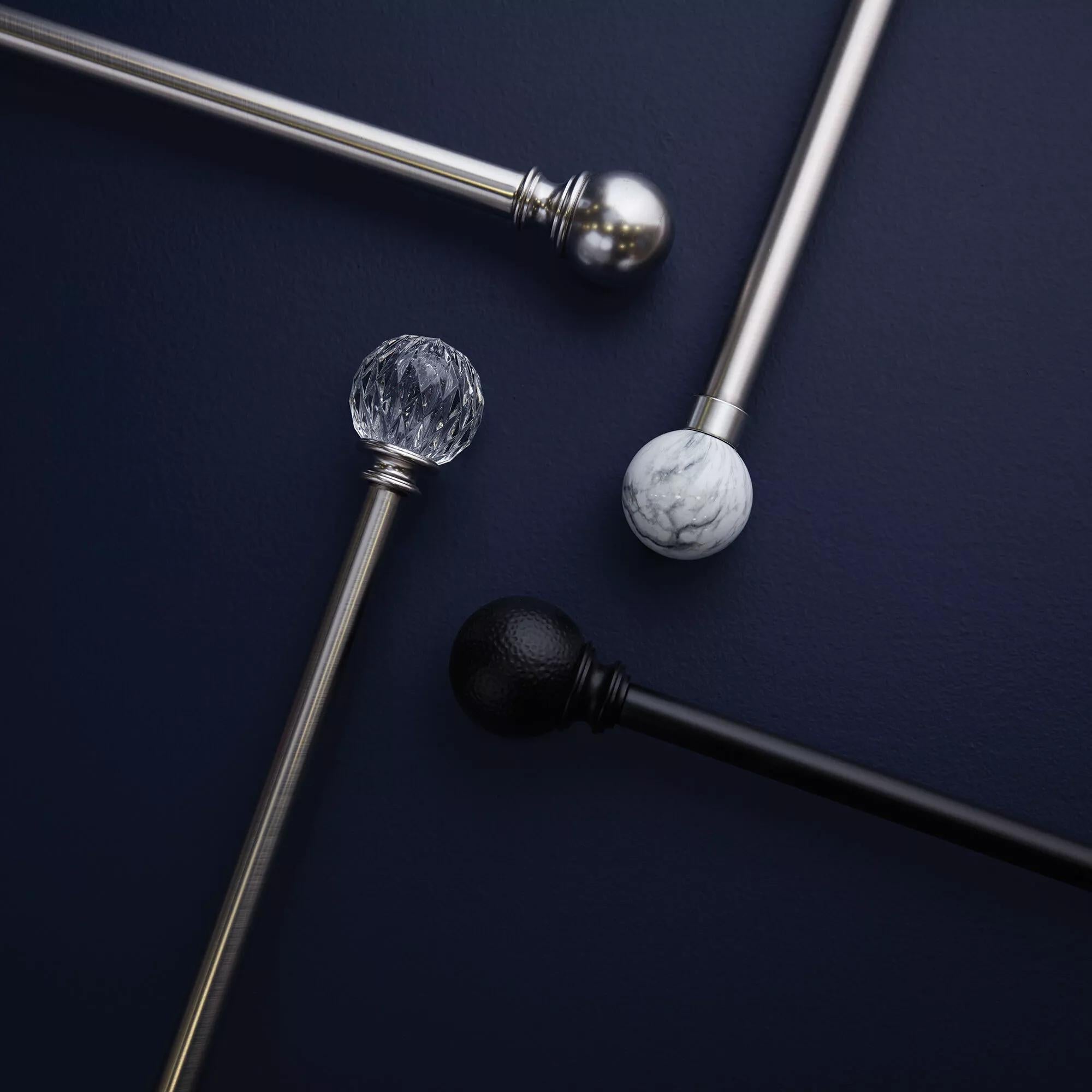 Curtain Rod Set - Diameter 22/25 mm