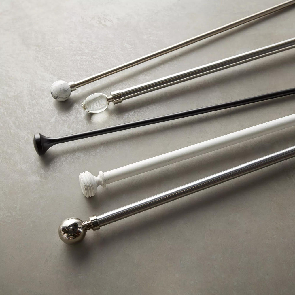 Curtain Rod Set - Diameter 22/25 mm